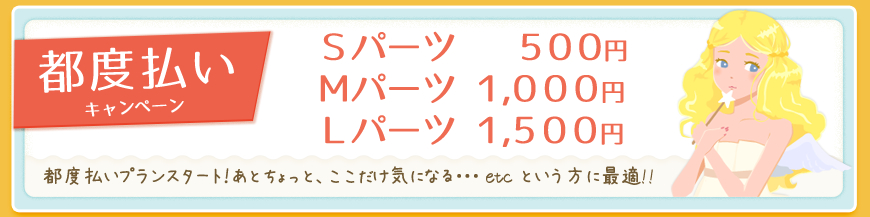 都度払いキャンペーン